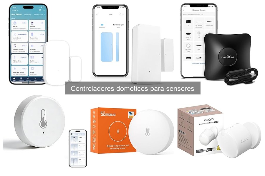 Tipos de controladores domóticos y sus características