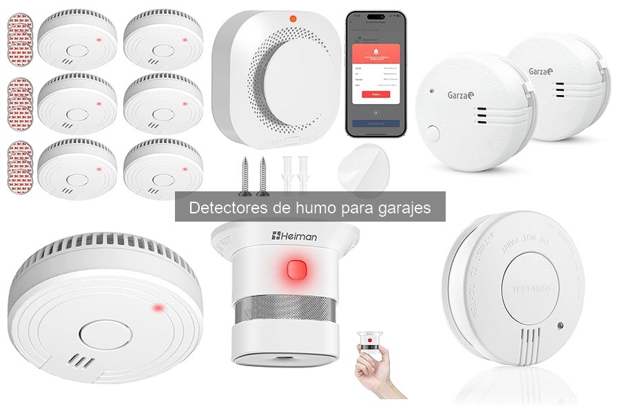 Tipos de detectores de humo para garajes: guía de compra