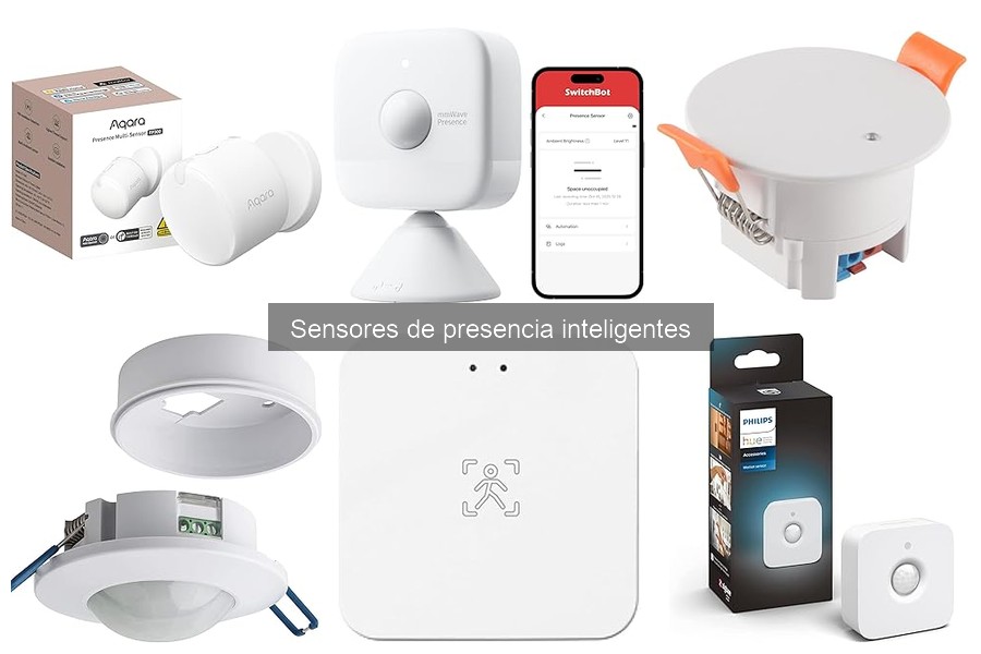 Tipos de sensores de presencia inteligentes para tu hogar
