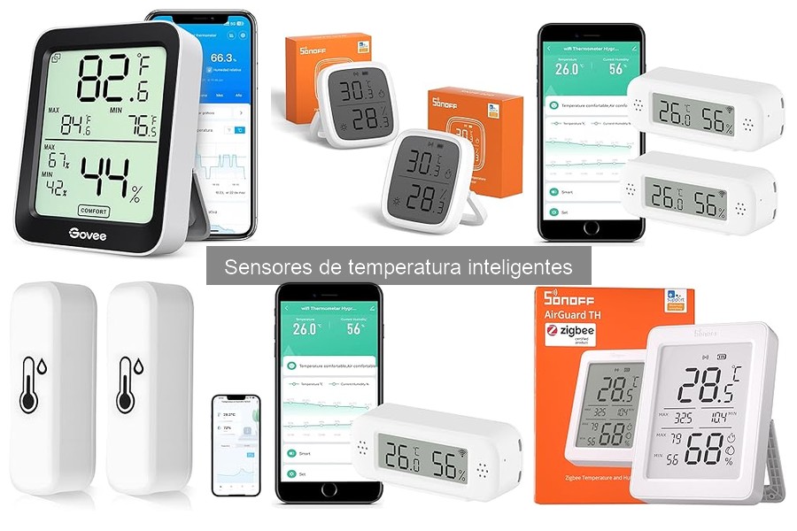 Tipos de sensores de temperatura inteligentes para tu hogar