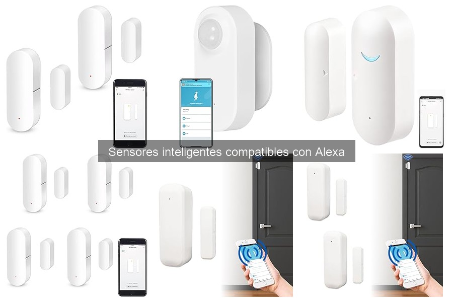 Tipos de Sensores Inteligentes Compatibles con Alexa