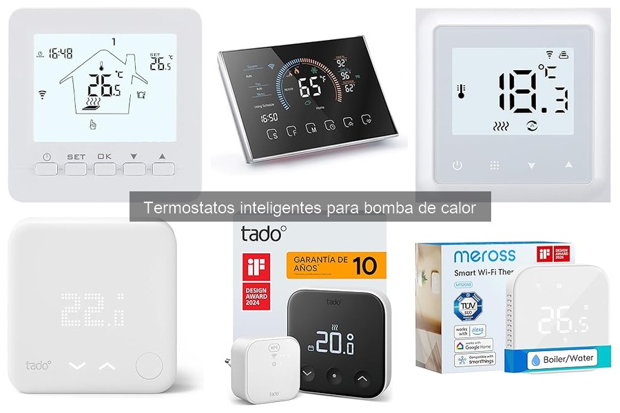 Todo sobre termostatos inteligentes para bomba de calor