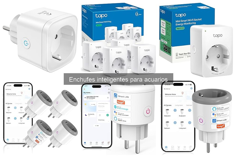 Ventajas de Enchufes Inteligentes para Acuarios