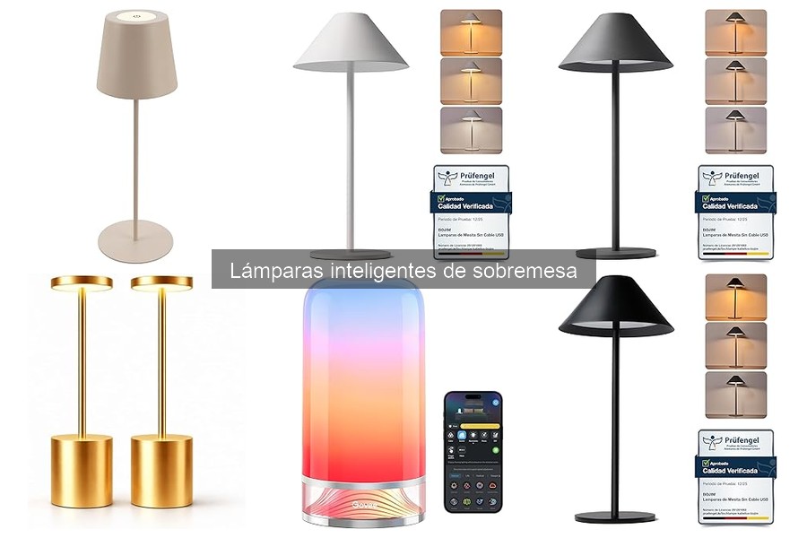 Ventajas de las lámparas inteligentes de sobremesa en el hogar