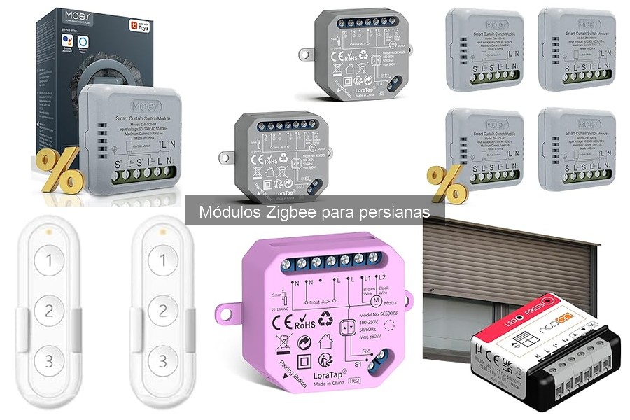 Ventajas de Módulos Zigbee en Persianas Automáticas