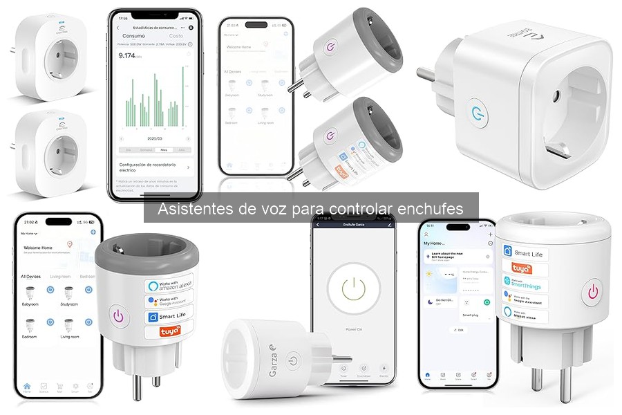 Ventajas de usar asistentes de voz para controlar enchufes