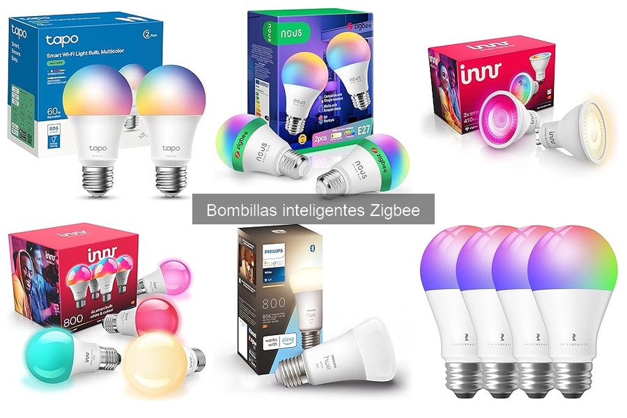 Ventajas de usar bombillas inteligentes Zigbee en tu hogar