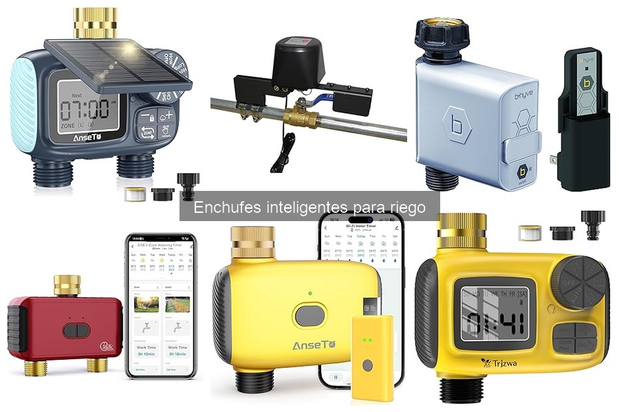 Ventajas de usar enchufes inteligentes para riego en jardines