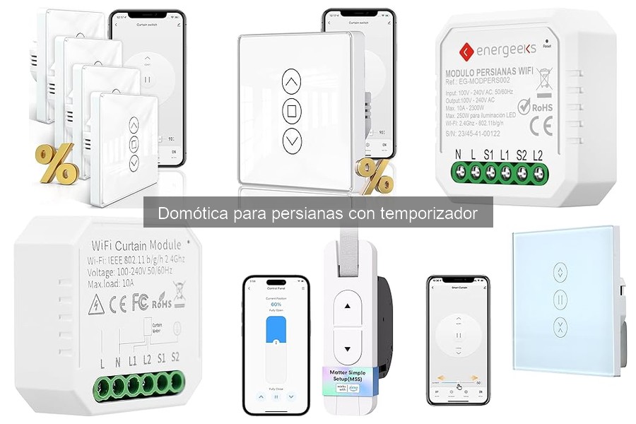 Ventajas de usar persianas con temporizador en casa