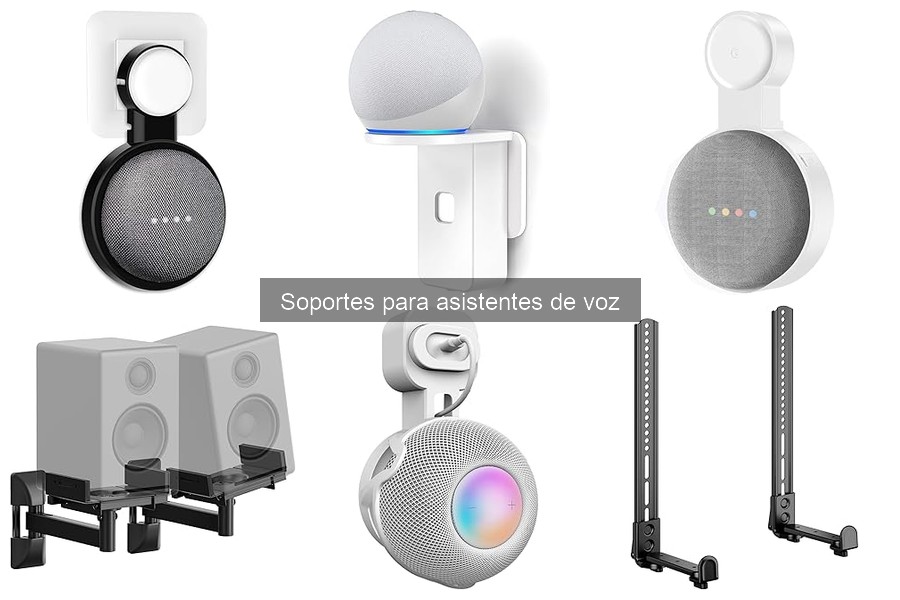 Ventajas de usar soportes para asistentes de voz