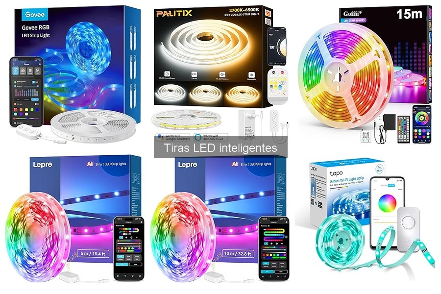 Ventajas de usar tiras LED inteligentes en tu hogar