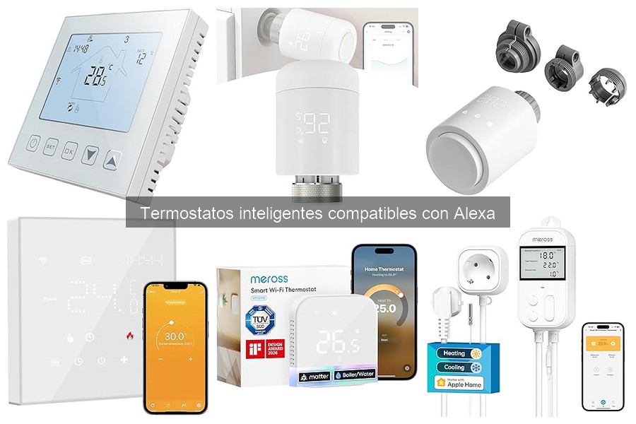 Ventajas de usar un termostato inteligente con Alexa