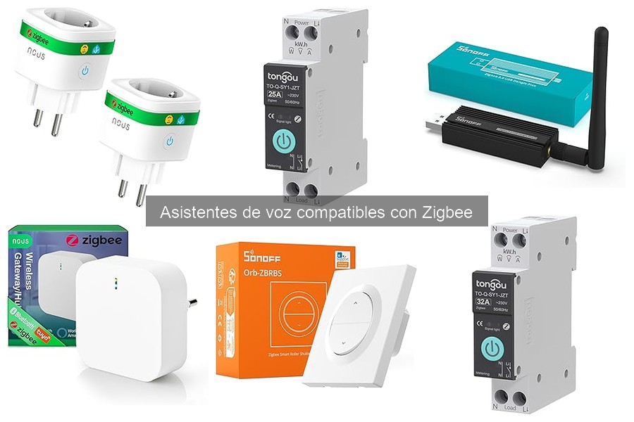 Ventajas y desventajas de asistentes de voz Zigbee