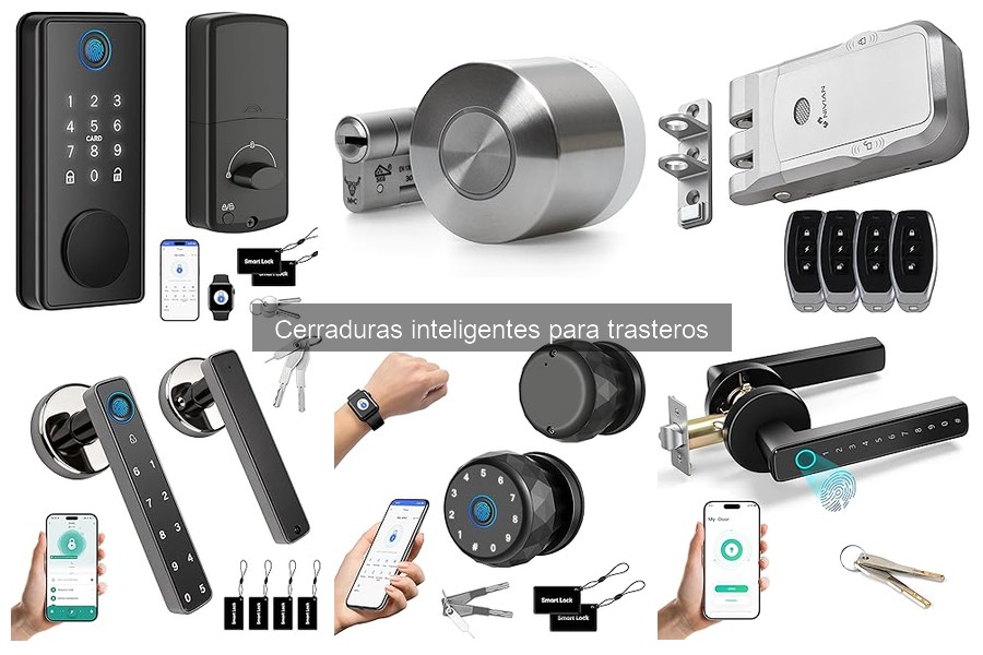 Ventajas y desventajas de cerraduras inteligentes para trasteros