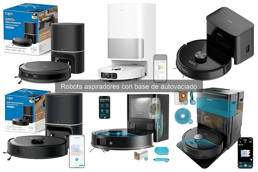 Ventajas y desventajas de robots aspiradores autovaciado