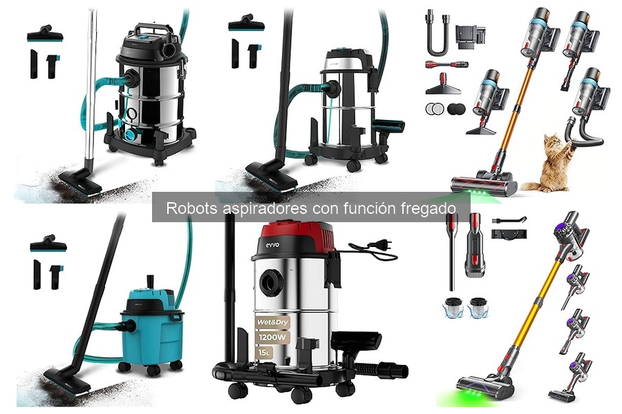 Ventajas y desventajas de robots aspiradores fregado