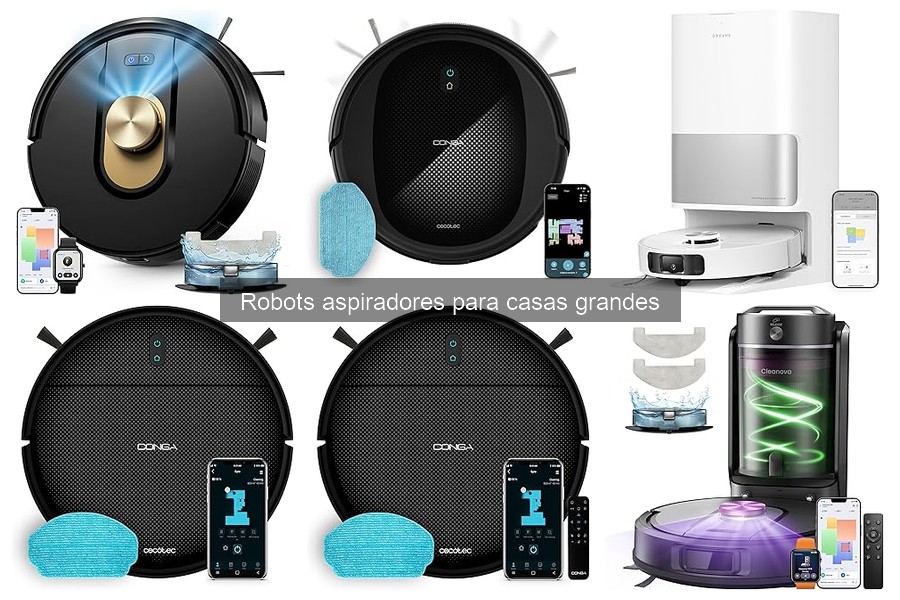Ventajas y desventajas de robots aspiradores para casas grandes