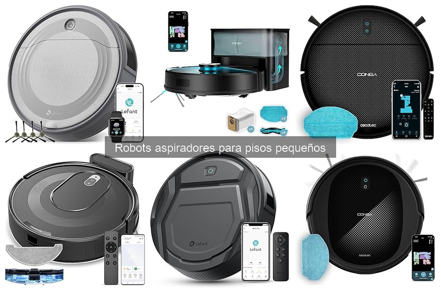 Ventajas y desventajas de robots aspiradores para pisos pequeños