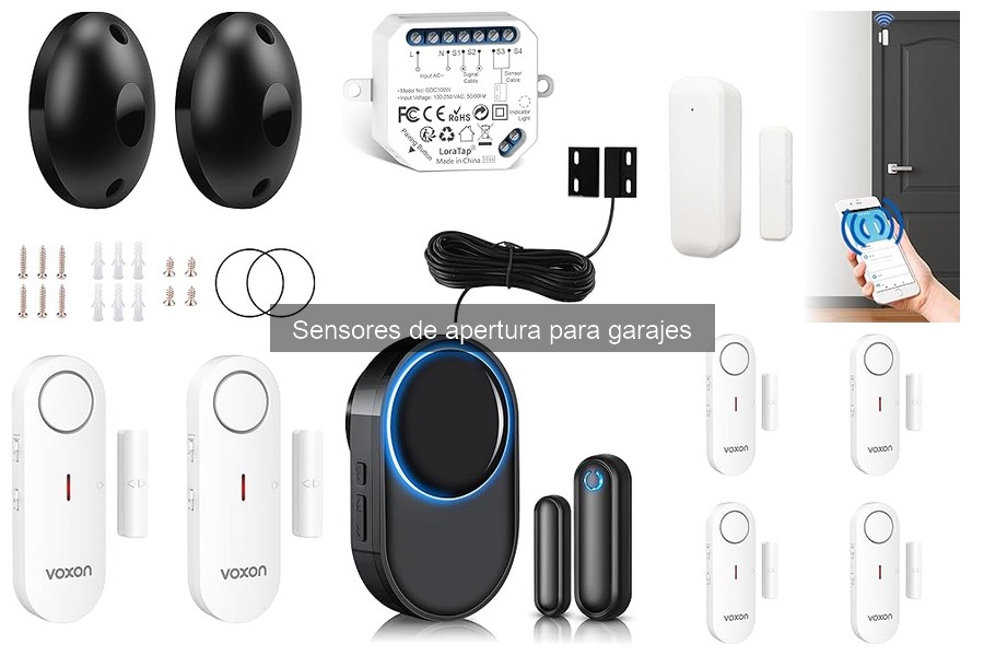 Ventajas y desventajas de sensores de apertura para garajes