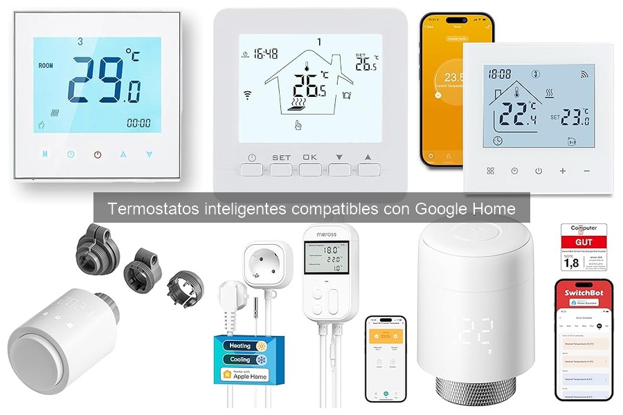 Ventajas y desventajas de termostatos inteligentes Google Home