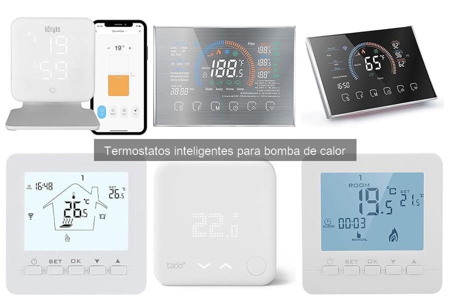 Ventajas y desventajas de termostatos inteligentes para bombas de calor